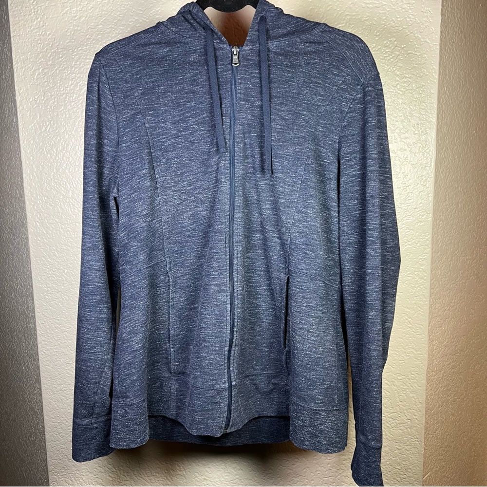 Tek Gear Blue Zip-Up Sweater